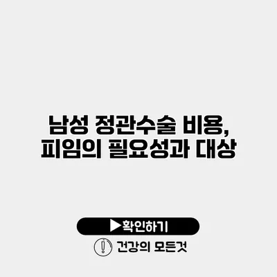남성 정관수술 비용, 피임의 필요성과 대상